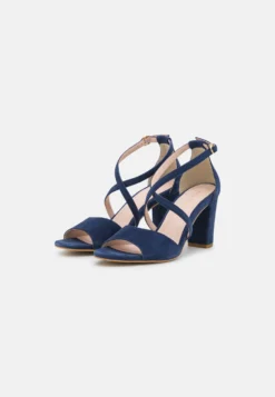 Anna Field Leather - Sandales À Talons Hauts - Dark Blue -Anna Field Soldes Boutique 0cb6b79569d141cbb2f35b421ef7a035 scaled