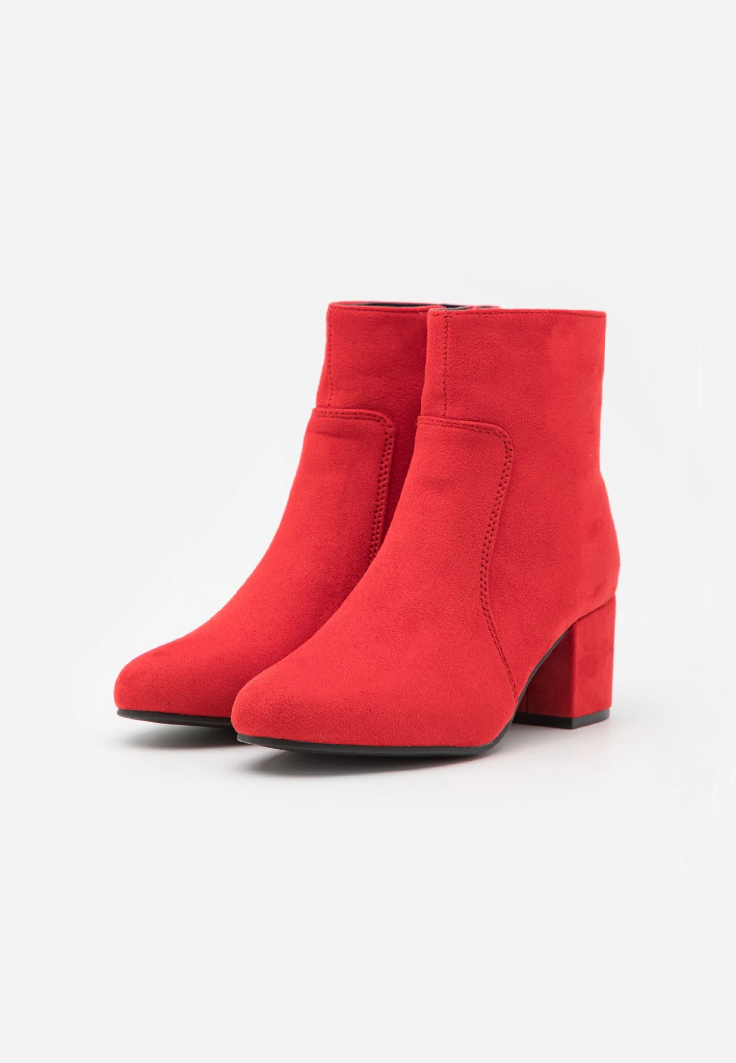 Anna Field Bottines - Red 3 Anna Field Bottines - Red – Image 3