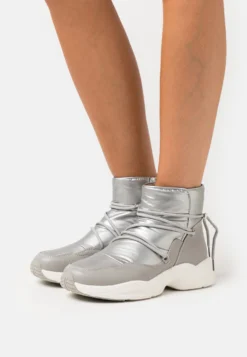 Anna Field Boots À Talons - Gunmetal