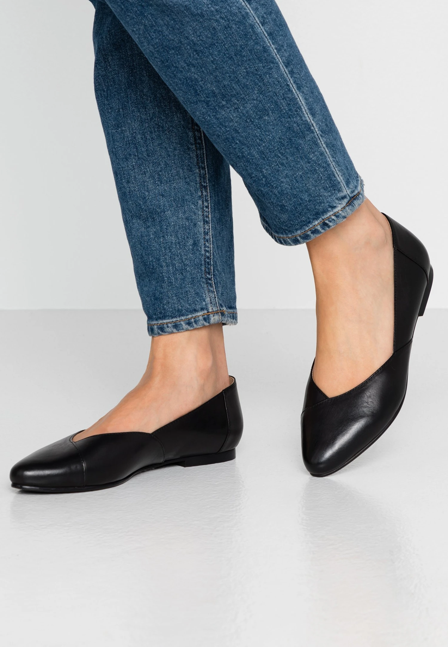 Anna Field Leather Ballerinas - Ballerines - Black 1 Anna Field Leather Ballerinas - Ballerines - Black