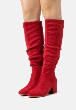 Anna Field Bottes - Red