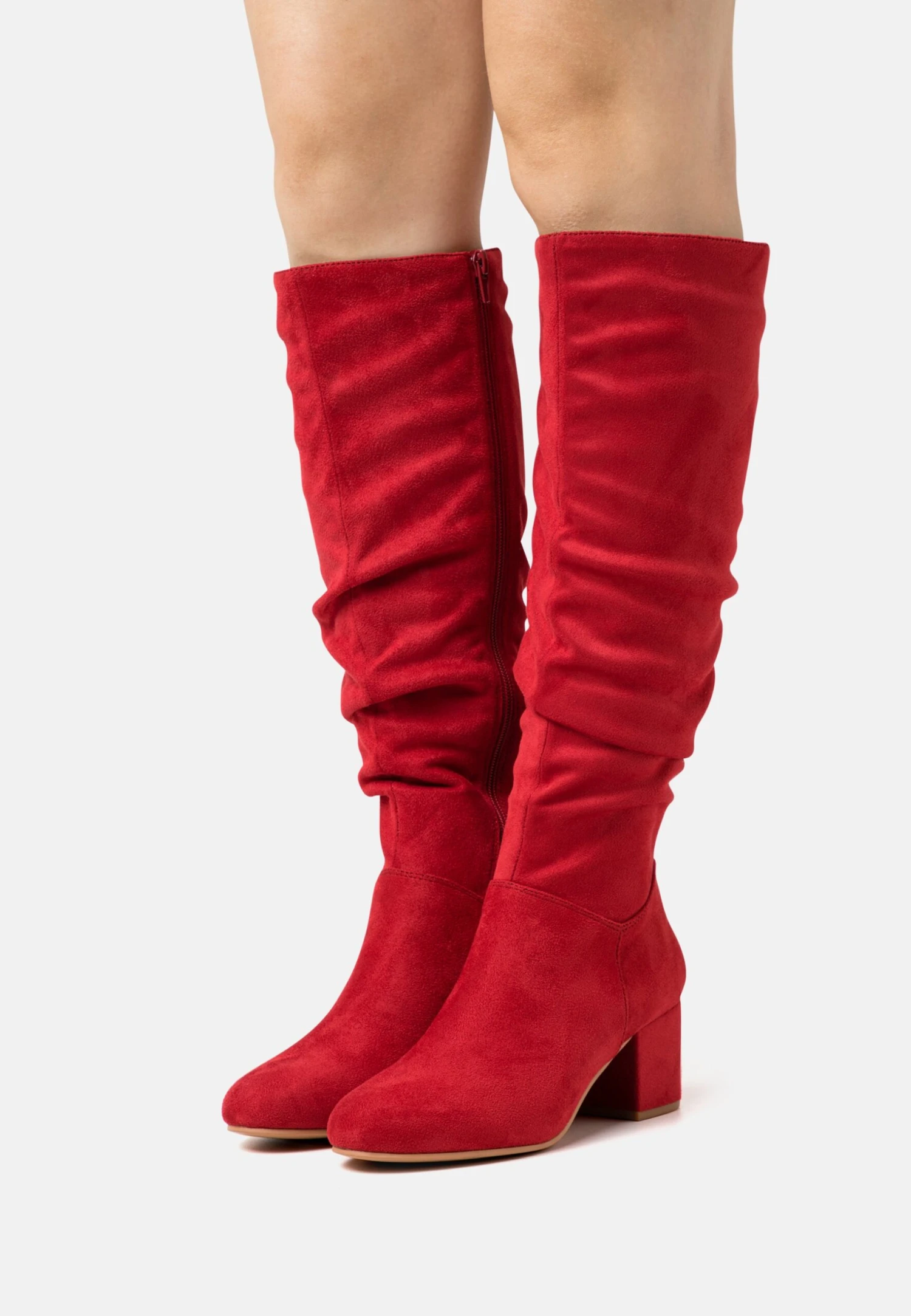 Anna Field Bottes - Red 1 Anna Field Bottes - Red