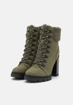 Anna Field Leather - Bottines À Lacets - Khaki -Anna Field Soldes Boutique 5351ec4084c242d6a16e56ca22fd1479 scaled