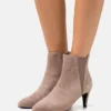 Anna Field Leather - Boots À Talons - Taupe