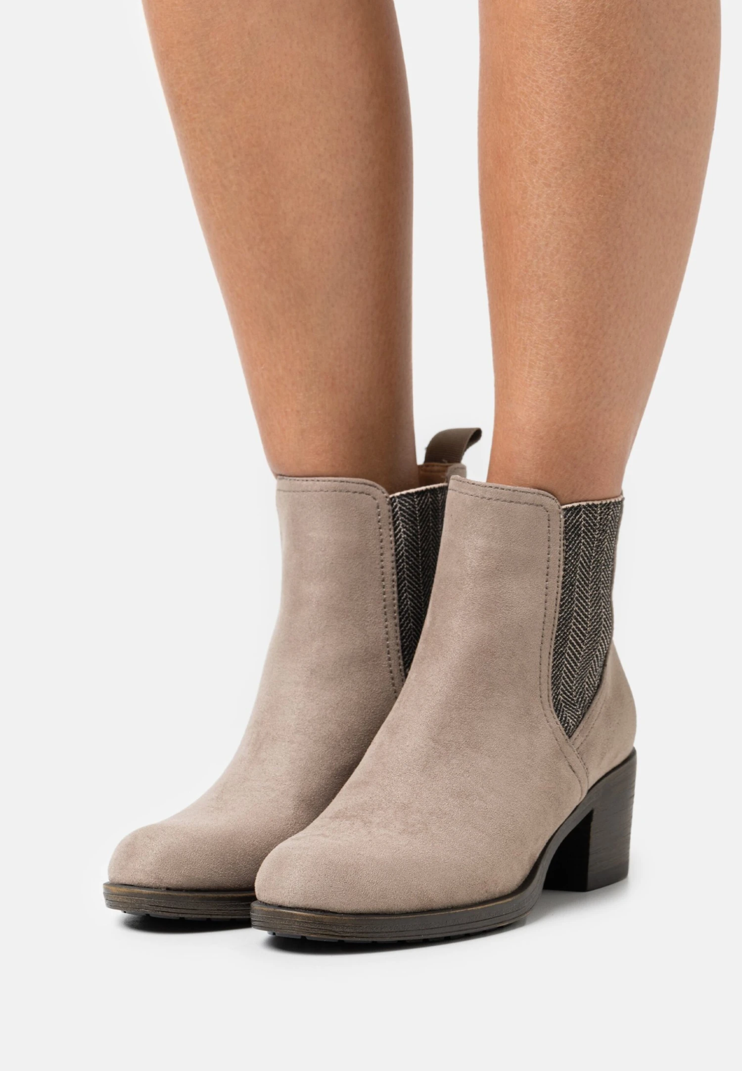 Anna Field Bottines - Taupe 1 Anna Field Bottines - Taupe