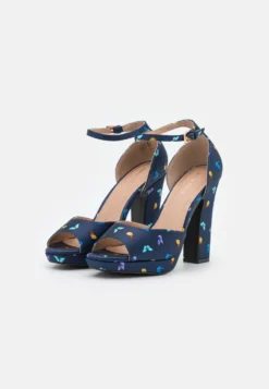 Anna Field Sandales À Plateforme - Dark Blue -Anna Field Soldes Boutique 66213a05e8bc4245b610d9614ae4f643 scaled