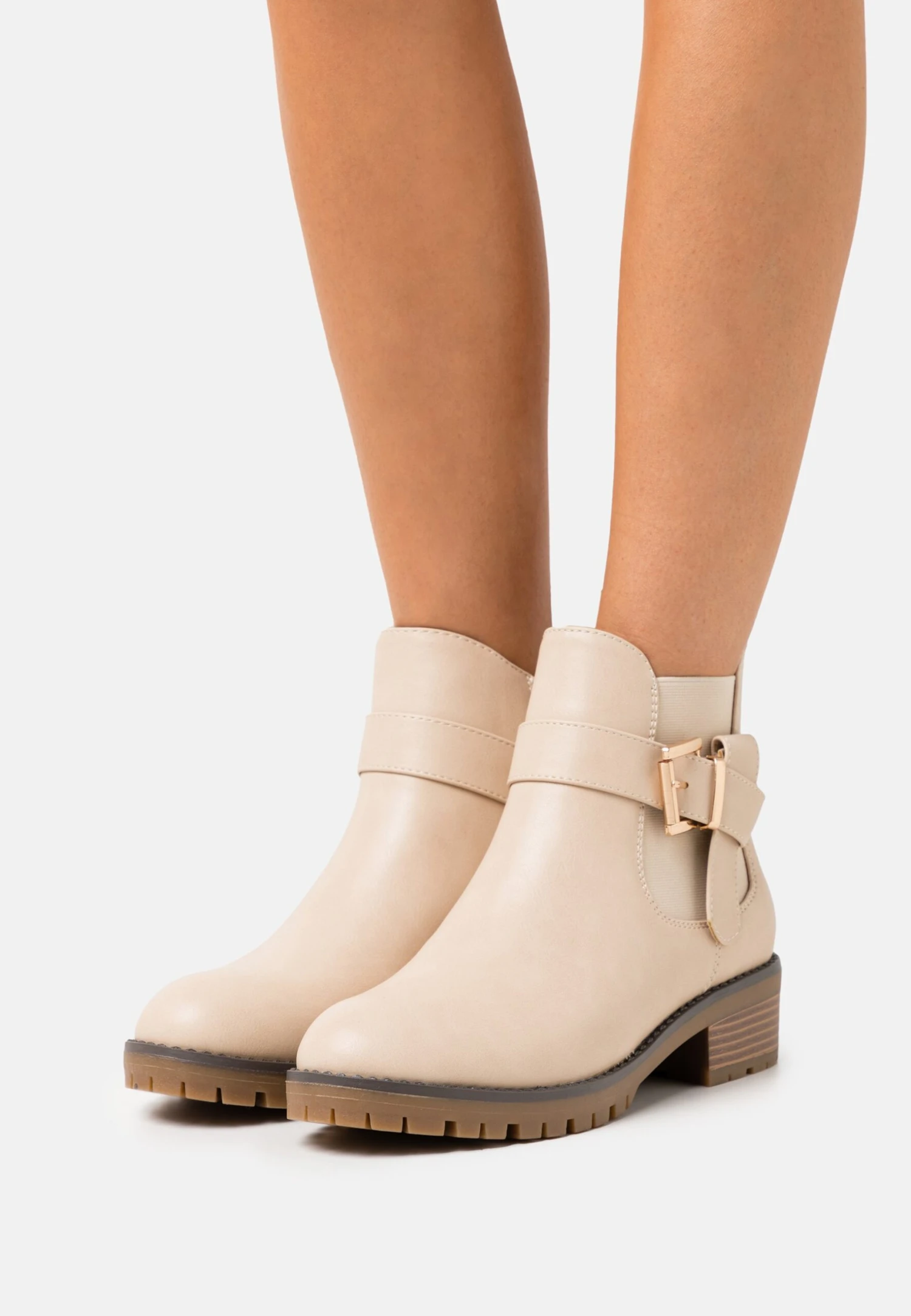 Comfort - Bottines - Beige 1 Comfort - Bottines - Beige