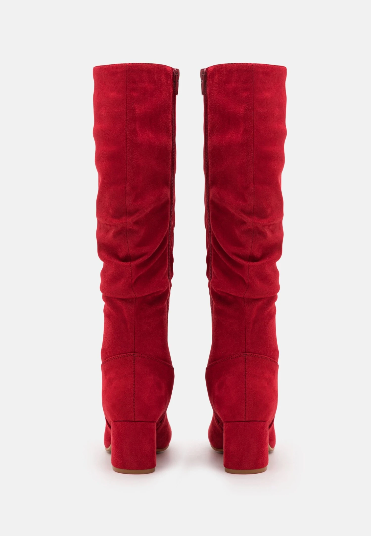 Anna Field Bottes - Red 4 Anna Field Bottes - Red – Image 4