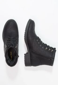 Anna Field Winter Boot - Bottines À Lacets - Black -Anna Field Soldes Boutique 8b6d960fcd704d99b897b271af4e57e6