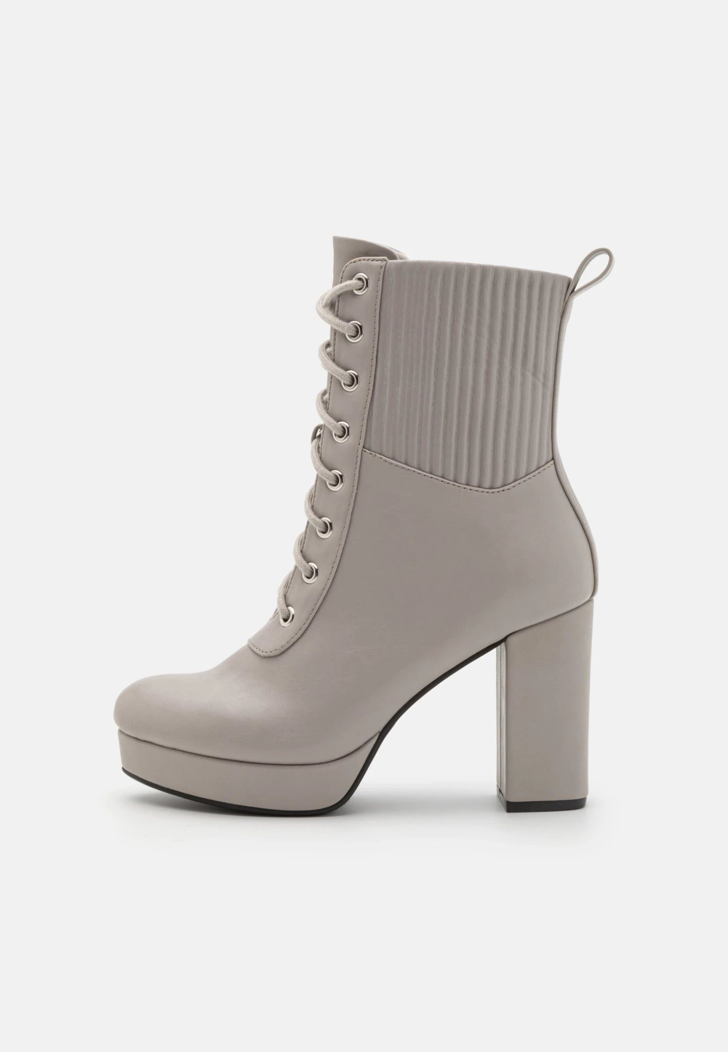Anna Field Bottines À Talons Hauts - Grey 2 Anna Field Bottines À Talons Hauts - Grey – Image 2