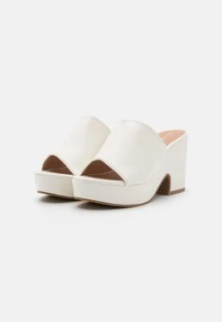 Wide Fit - Mules À Talons - White 8 Wide Fit - Mules À Talons - White -Anna Field Soldes Boutique 9fdc4ed5dc1041329e405e87283ca9a7