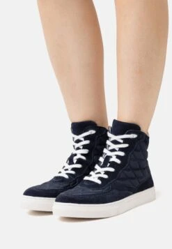 Anna Field Soldes Boutique 23 Anna Field Leather - Baskets Montantes - Dark Blue