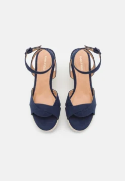 Anna Field Sandales Compensées - Dark Blue -Anna Field Soldes Boutique c43f8d20b6c34f169f7eda00901a6c31 scaled