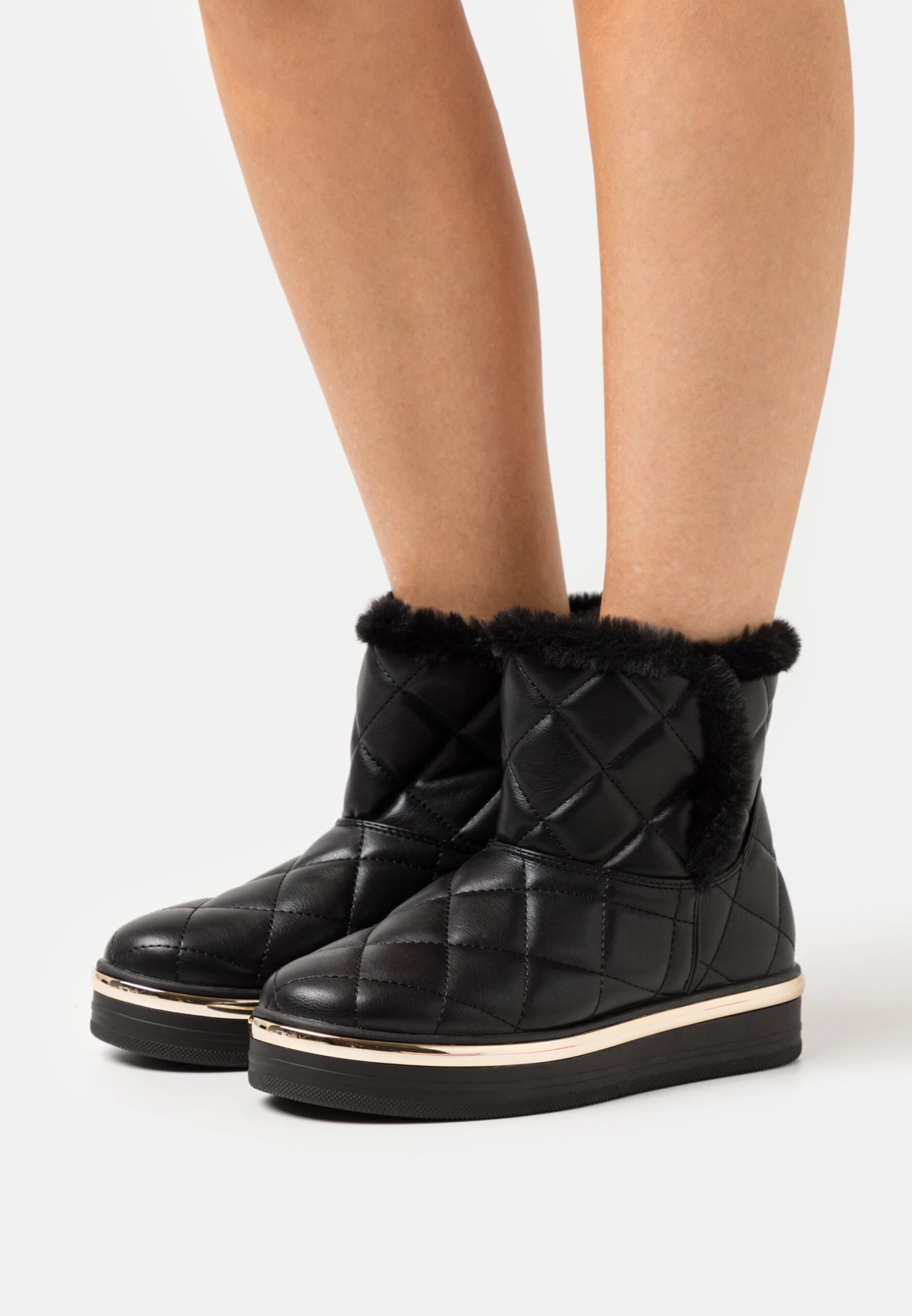 Anna Field Winter Boot - Bottines À Plateau - Black 1 Anna Field Winter Boot - Bottines À Plateau - Black