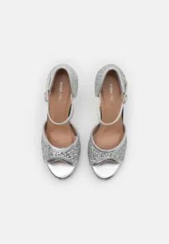 Anna Field Sandales À Talons Hauts - Silver -Anna Field Soldes Boutique e9b01e4f944c47a9bae62baf8e0253b1 scaled