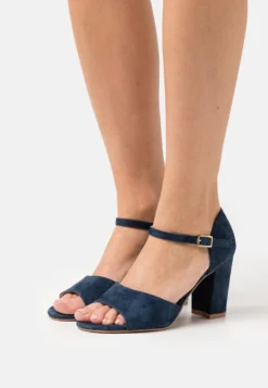 Leather - Sandales - Dark Blue